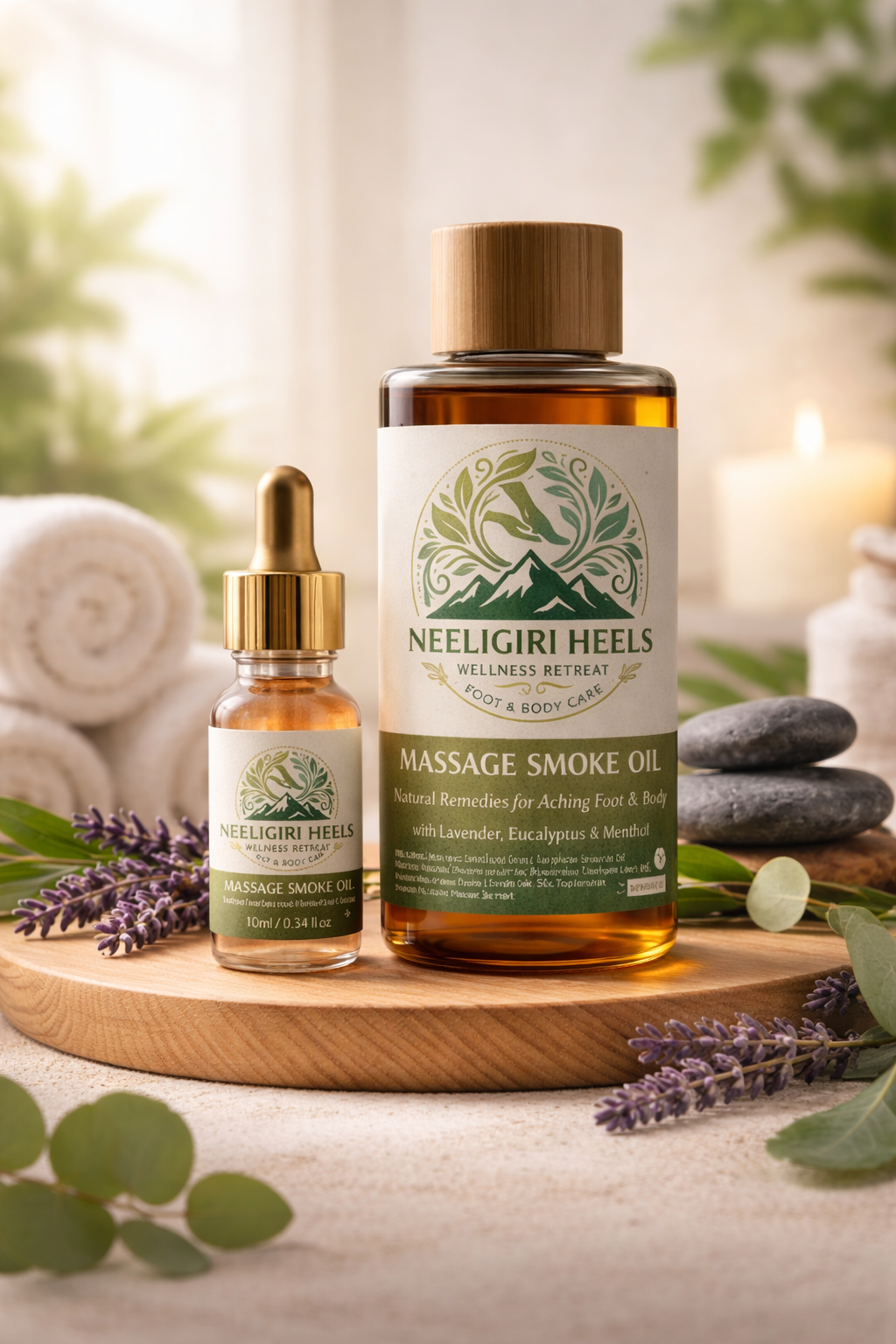 NEELIGIRI HEELS Massage Smoke Oil