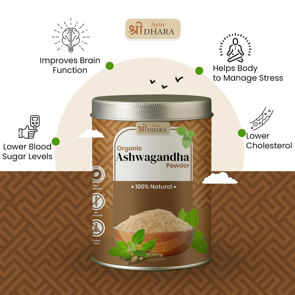 Herbal India Premium Ashwagandha Root Powder