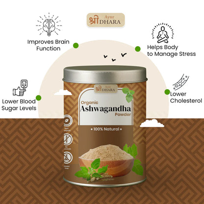 Herbal India Premium Ashwagandha Root Powder