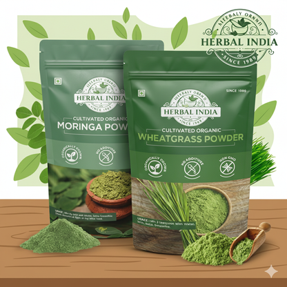 Premium Moringa Leaf Powder Herbal India
