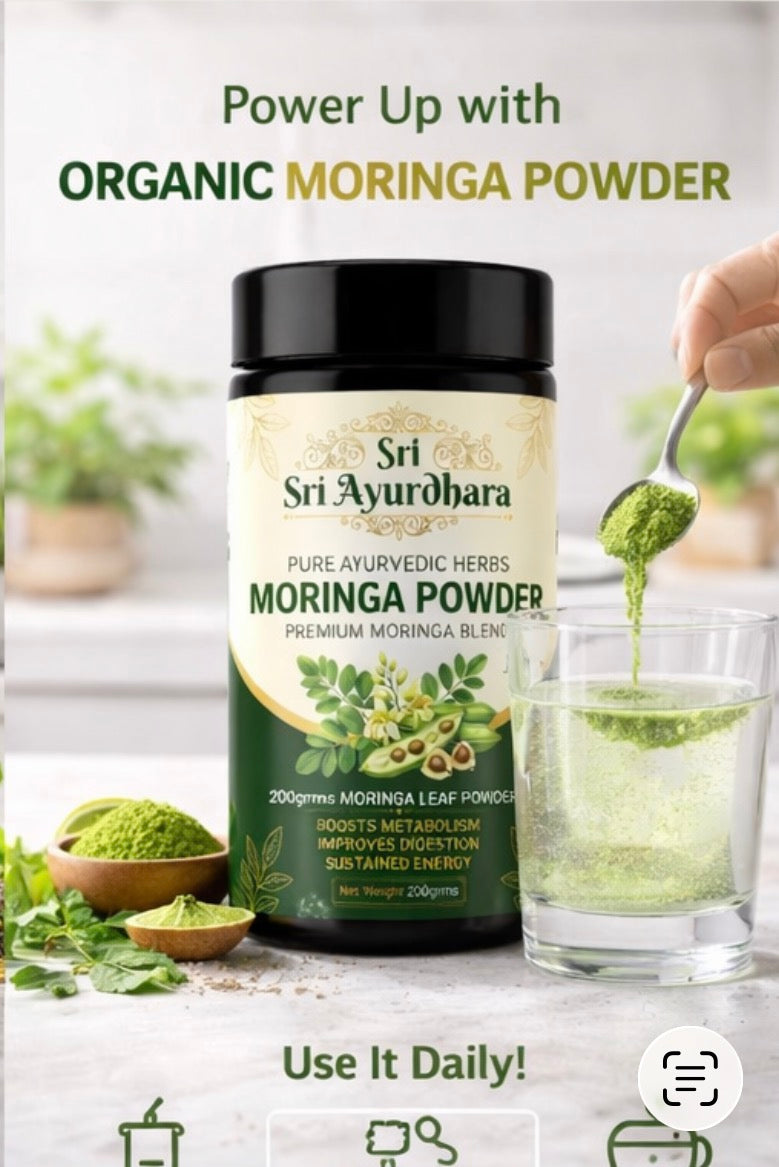 🌿 HERBAL INDIA – PREMIUM MORINGA POWDER