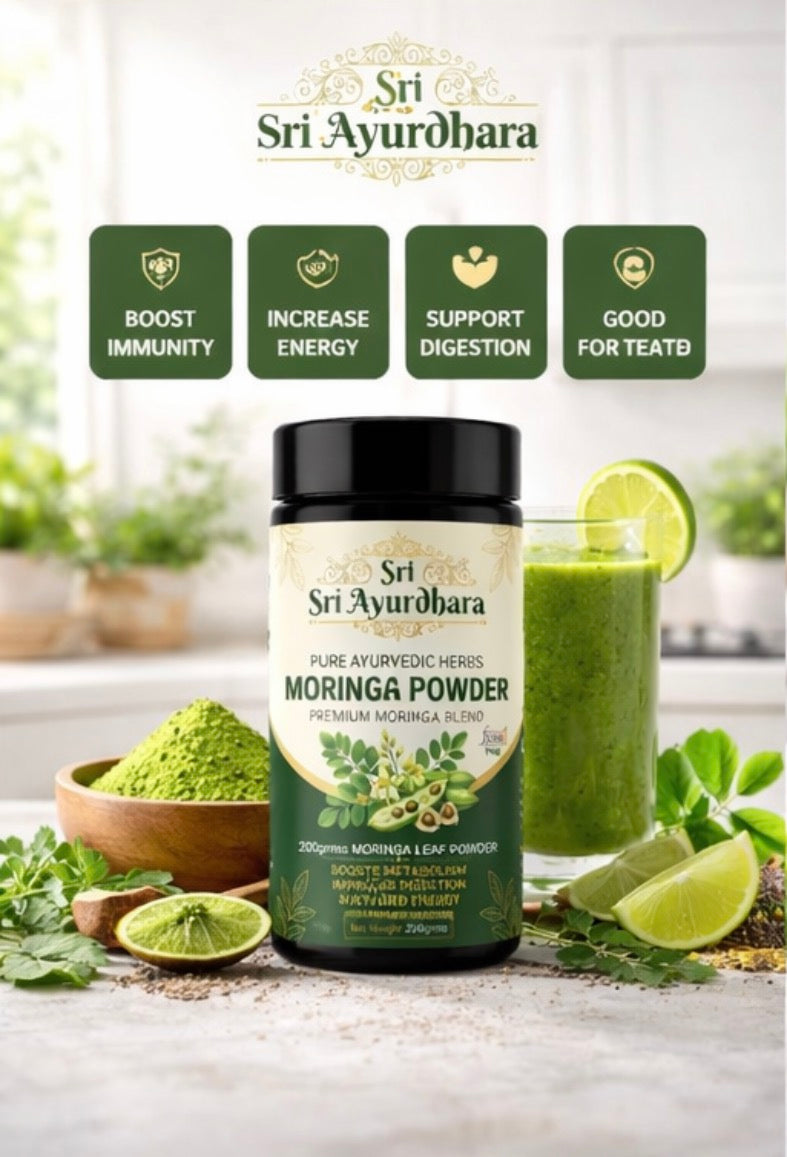 🌿 HERBAL INDIA – PREMIUM MORINGA POWDER
