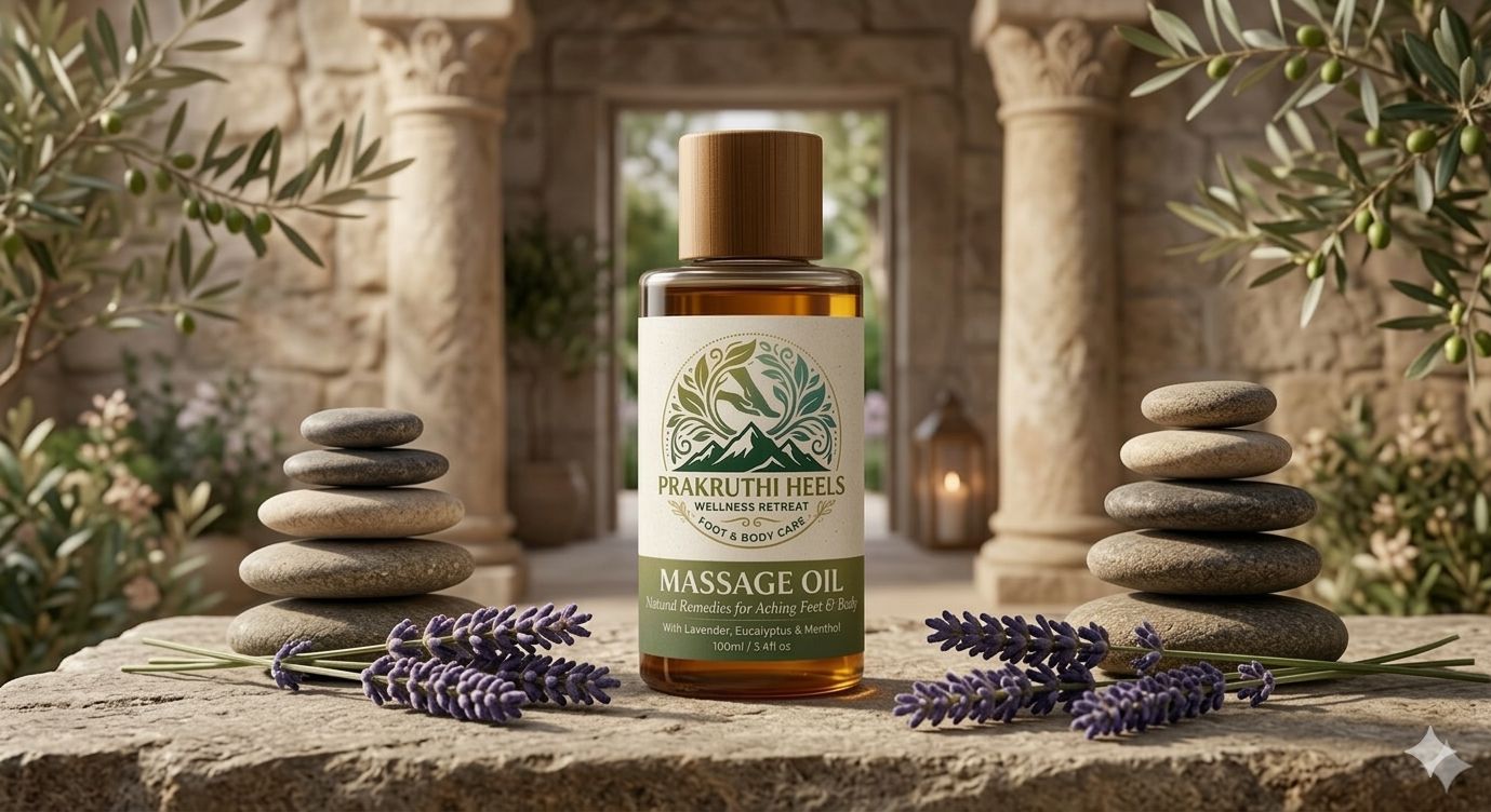 NEELIGIRI HEELS Massage Smoke Oil