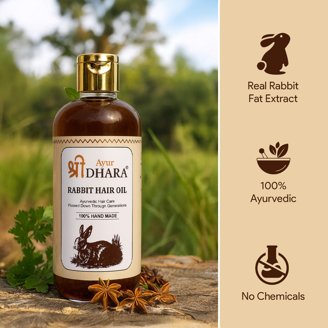 Rabbit Hair Oil – Herbal India