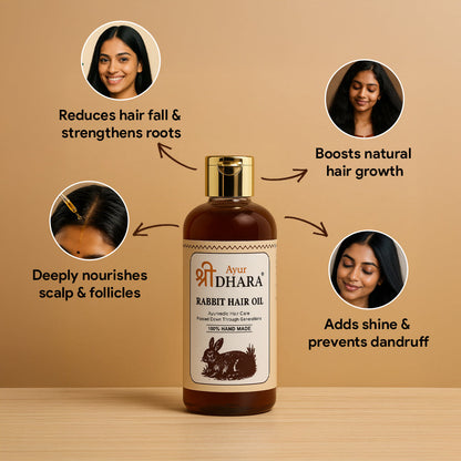 Rabbit Hair Oil – Herbal India